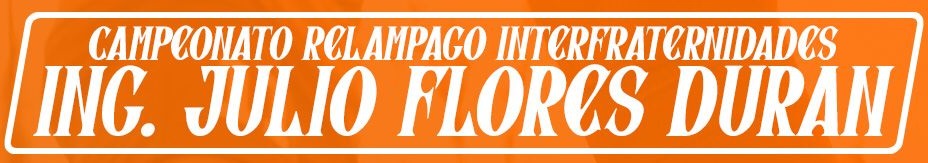 Logo CAMP. RELAMPAGO ING. JULIO FLORES